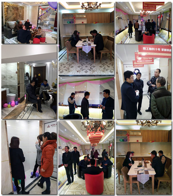 “三八女神節”邀您走進黄瓜AV网站陶瓷磚甘肅張掖店試營業現場